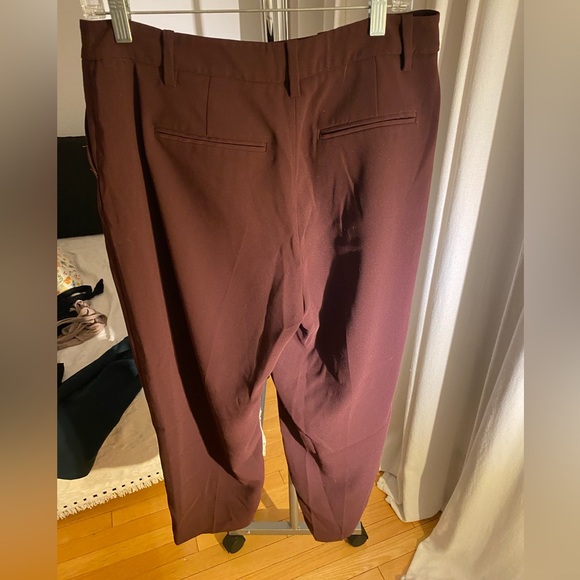 Purple/burgundy corporate pants. Simons / 10 - Picture 2 of 2